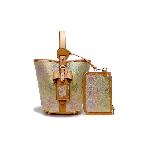 ESNSY Коровья кожа и шелк из тутового дерева одно плечо сумка стандартный размер женский многоцветный