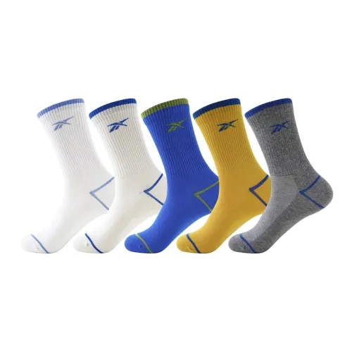 Reebok 5 пар смешанных цветов носки для баскетбола для мужчин