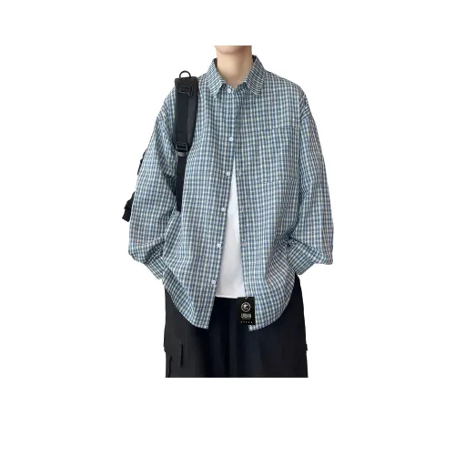 URBAN AUTHENTIC Синий Унисекс Рубашки