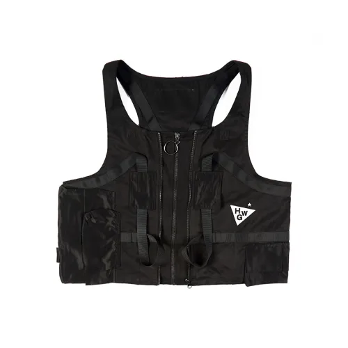 Heather Grey Wall Черный Унисекс Жилеты