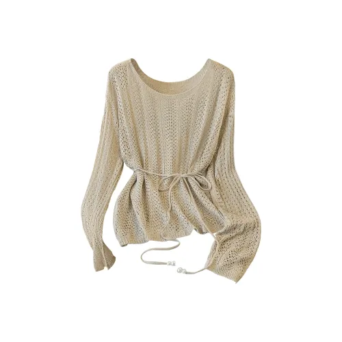 SIBAISHE Хаки Женская Трикотажная