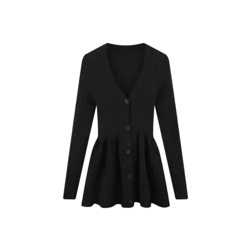 QIAOMONVHAI Длинное платье с длинными рукавами женское