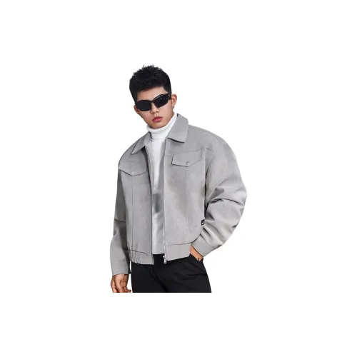 MOLIFANG Мужские кожаные куртки