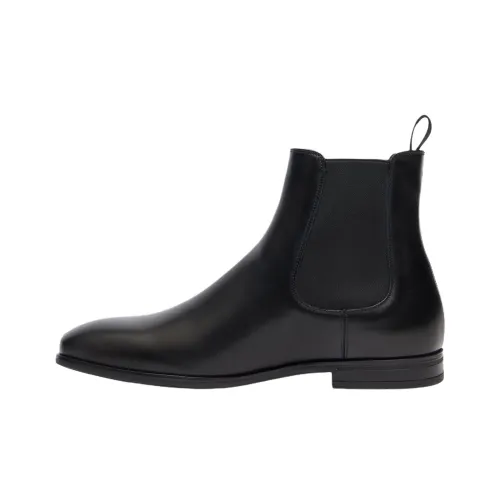 Stuart Weitzman SW Chris Короткий Челси Мужской Черный