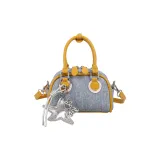 Деним Синий и Желтый