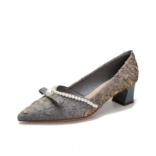 MCKP Грубый каблук Высокие каблуки 4,5 см Женские