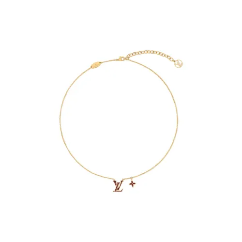 LOUIS VUITTON Металлические ожерелья Женские Золото