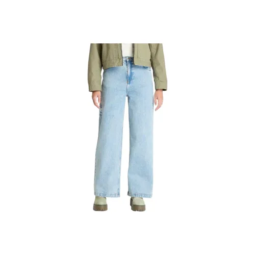 Timberland Blue Women's Jeans Тимберленд Синий Женские Джинсы