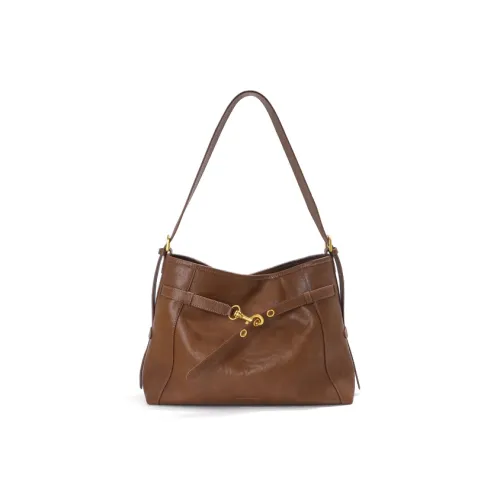 MYTANNER Сумка Tote из коровьей кожи сумка через плечо большая женская кофейного черного цвета