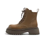 Коричневый с флисовой подкладкой