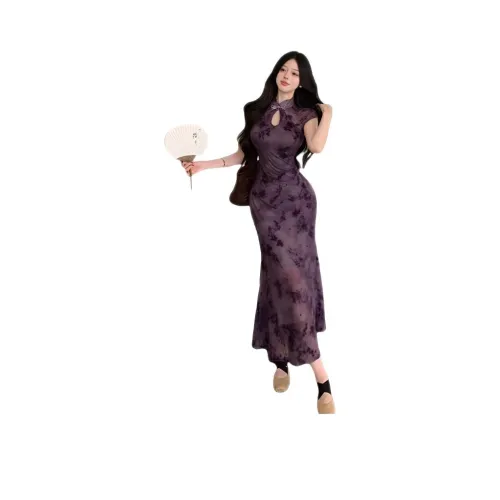 TONYBEAR Фиолетовый Женские Короткие Платья с Короткими Рукавами