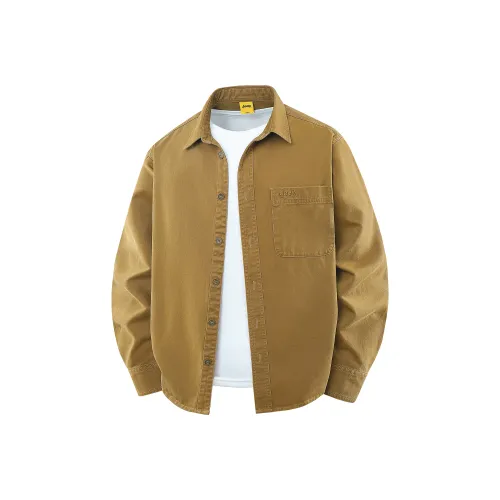 JEEP Лайфстайл Длинный рукав Шirts Унисекс