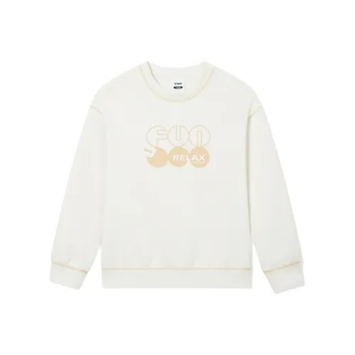 QIAODAN Навес Белый Kids Свитшоты