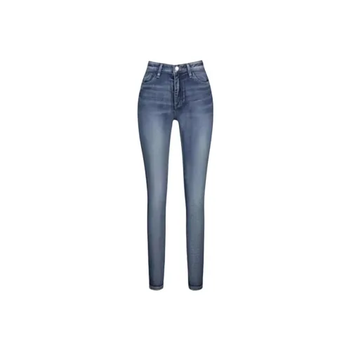 ZXBY Blue Women's Jeans ZXBY Синий Женские Джинсы