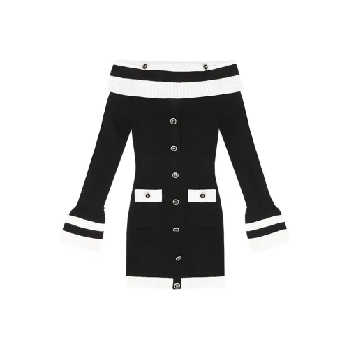 JOPPTI Длинное платье с длинными рукавами женское