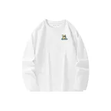 100% cotton, длинный рукав, рубашка, белого цвета (с логотипом TB Car Cool Dog на груди)