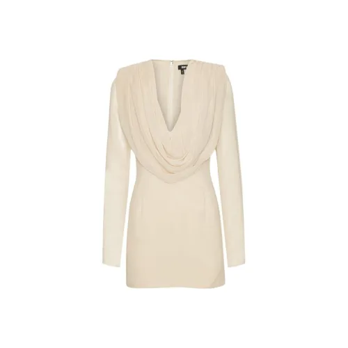 Rotate Длинное Платье с Длинными Рукавами Женское