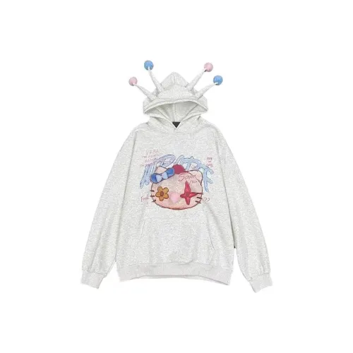 Incolore Серый Женский Свитшот