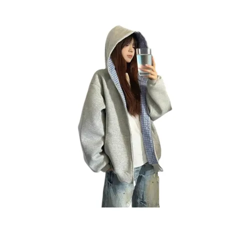 XUBAIHUO Белый Серый Унисекс Куртки