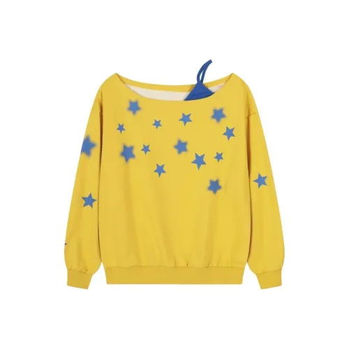 Incolore Желтый Женские Свитшоты