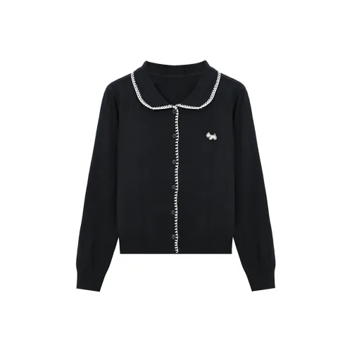 SUSANSAN Темный Темно-синий Синий Женский Трикотаж