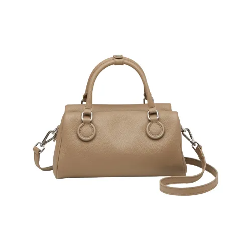 ZOOLER Сумка из крупнозернистой текстуры коровьей кожи женская многоцветная