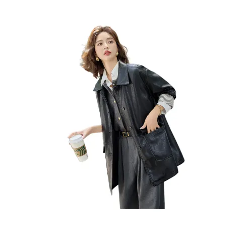 Куртка и пальто из кожи Kangaroo женские