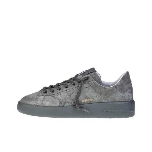Golden Goose Purestar Low Топ Скейтборд Кроссовки Мужские Серые