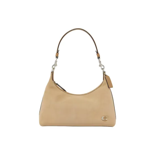 COACH Juliet Коровья кожа Сумка на плечо Мини Женская Арахисовый