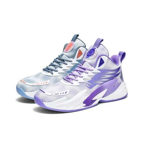 Colorful Creations Покрытие Износостойкое Дышащие Противоскользящие Баскетбольные кроссовки Мужские