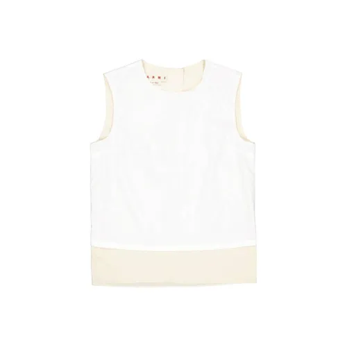 MARNI Белый Женские Майки