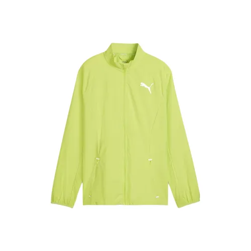 PUMA RUN Elite Женская Куртка Куртки и Пальто Женская Зеленая