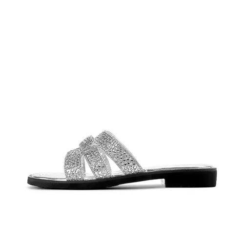 XICUNMINGWU Слипоны Silver Женские