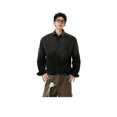 Evil Lions Черный Унисекс Джинсовые куртки