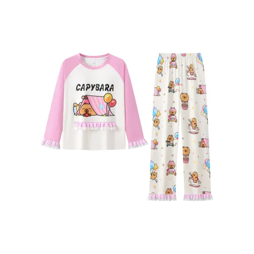 Gongdie x Capybara Collaboration Пижамный комплект Женские