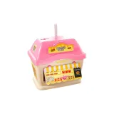 Тема хижины Хижина Поросенок Банк [Розовый]