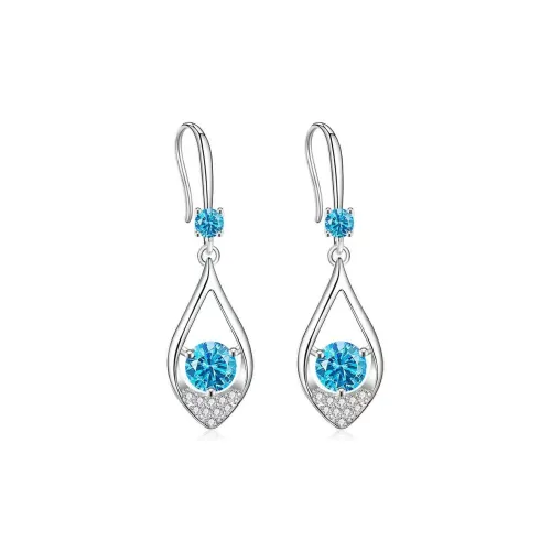 Ice Heart Rain Сплав Серьги Женские