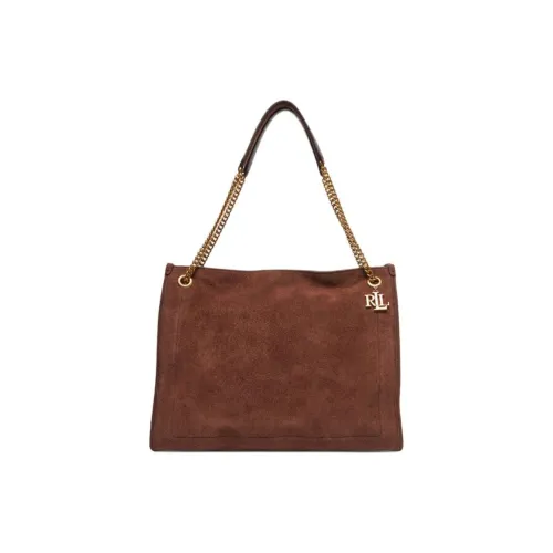 Polo Ralph Lauren Замша Сумка Маленькая Женская Коричневая