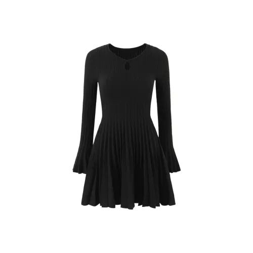 JOPPTI Длинное платье с длинными рукавами женское