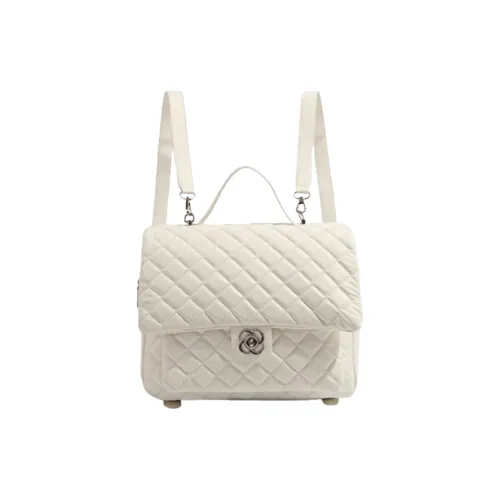 LETOO Рюкзак из искусственной кожи женский розовый белый