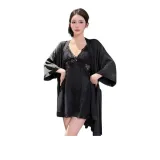 [Black 2 Pack] Внешний фиолетовый + топ с бретелями