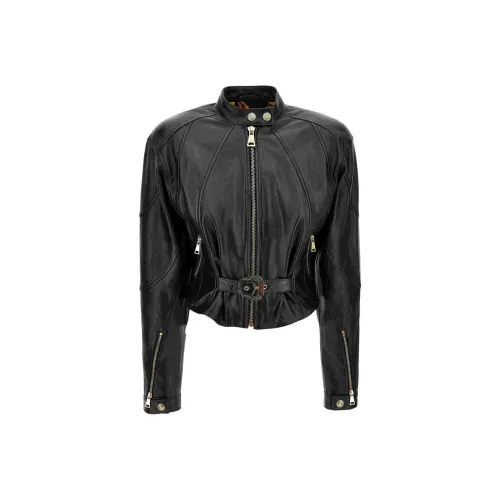 VERSACE JEANS COUTURE Кожа Куртка Женская