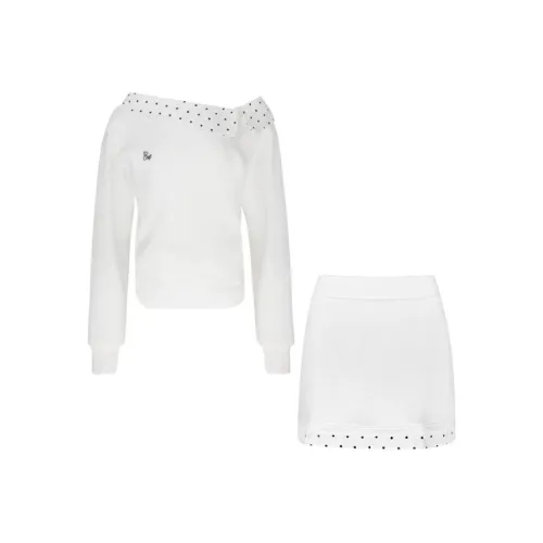 BIFH Белый Женские Комплекты с Юбкой