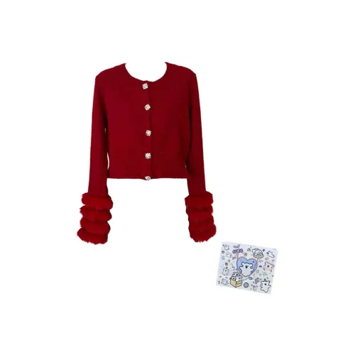 MARIE·COCO Красный топ Женский трикотаж