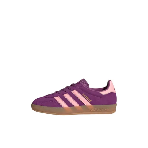 Adidas Originals GAZELLE INDOOR Low Топ Детские Скейтбординги Фиолетовый Подростки