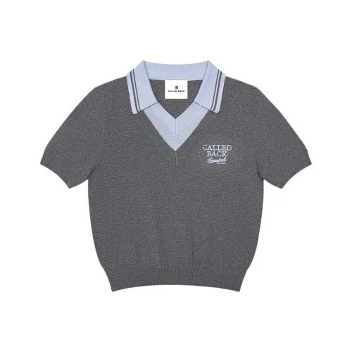 CALLED BACK Серый Женский Трикотаж