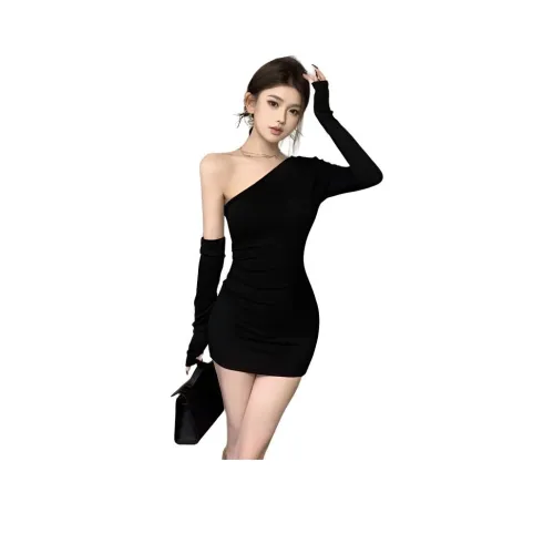 REMOULD Длинное платье с длинным рукавом женское