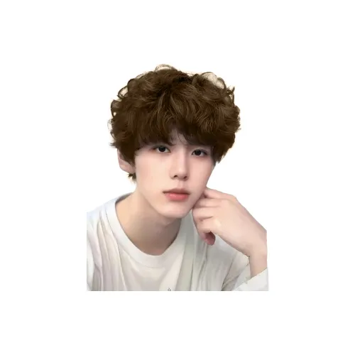 Northward Incline Leslie Roll Модный Кудрявый Мужской Перука Высокая Температура Пряжа