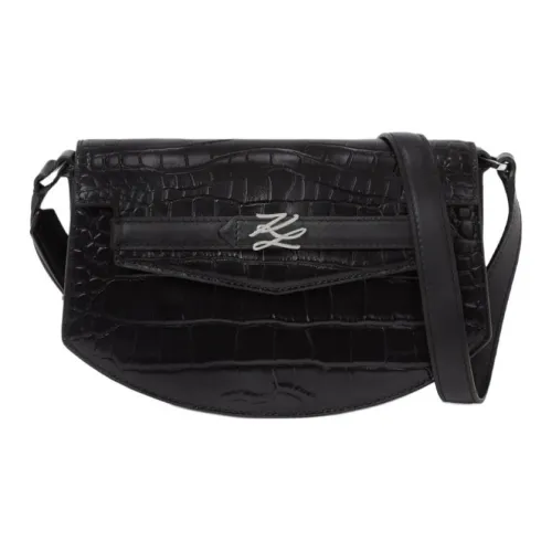 KARL LAGERFELD Кожа Сумка через плечо Женская Черная