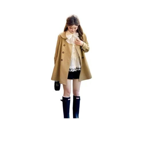 JECCI FIVE Khaki Женская тренч-куртка